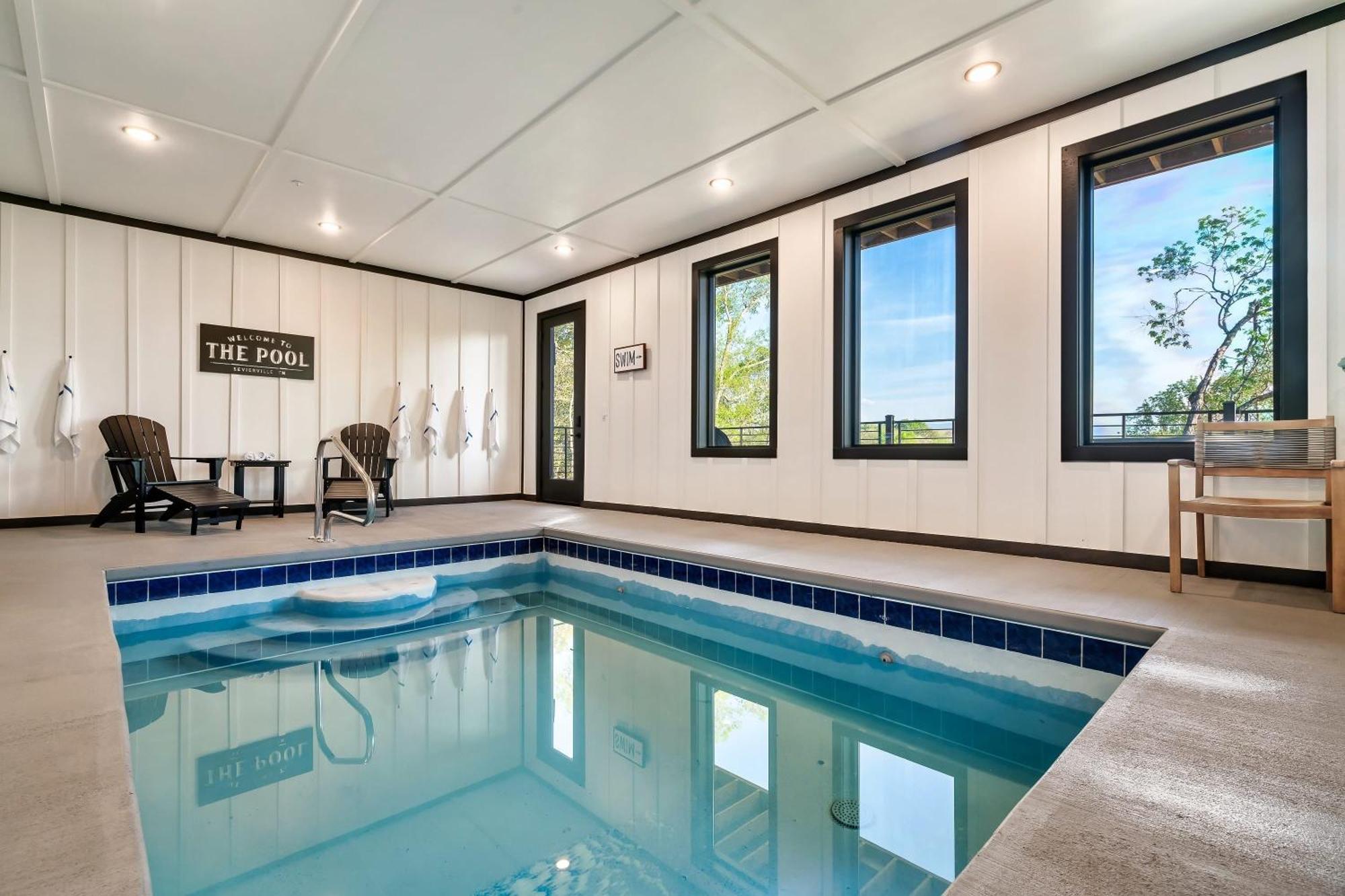 Halle Beary By Avantstay Indoor Pool Hot Tub Sunset Views Sevierville Esterno foto